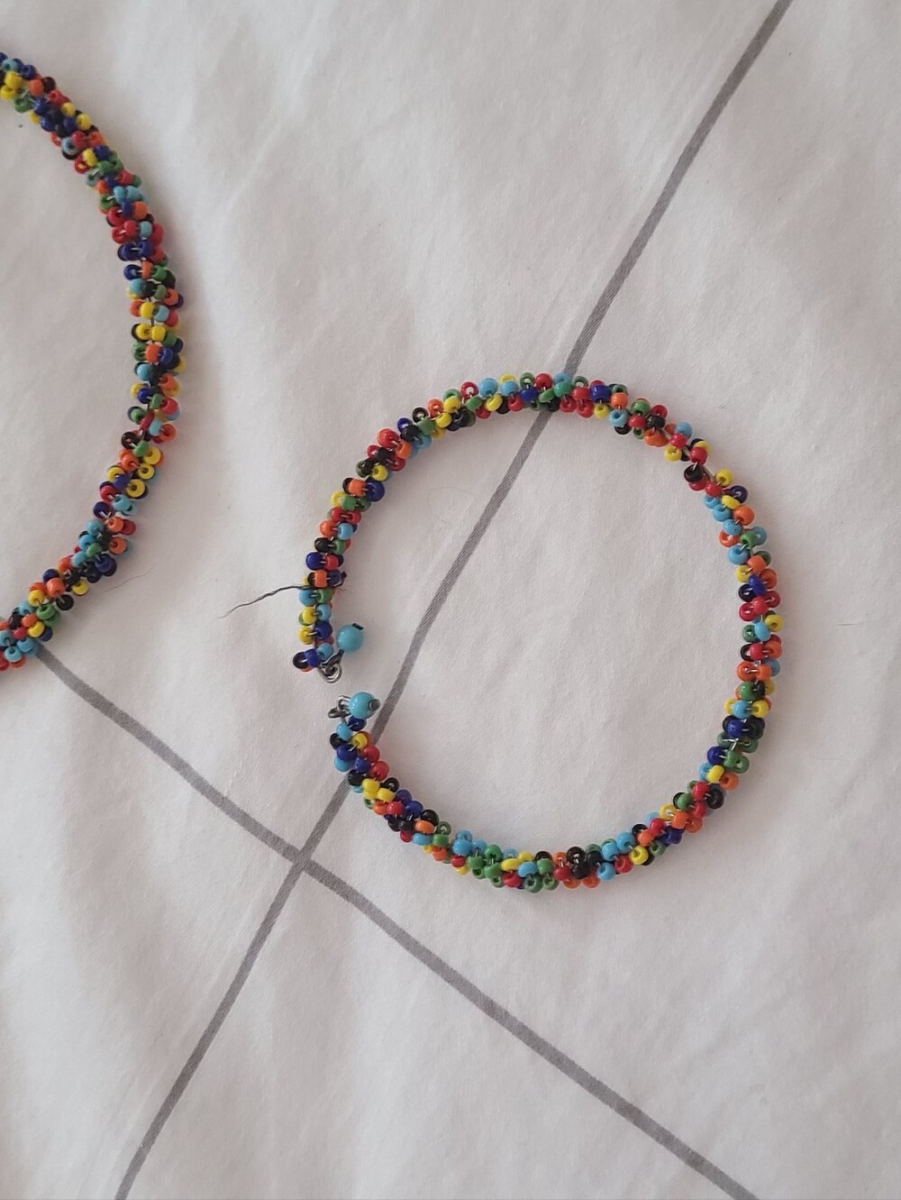 Turquoise & Multi Color Beaded Set - Picture 7 of 7